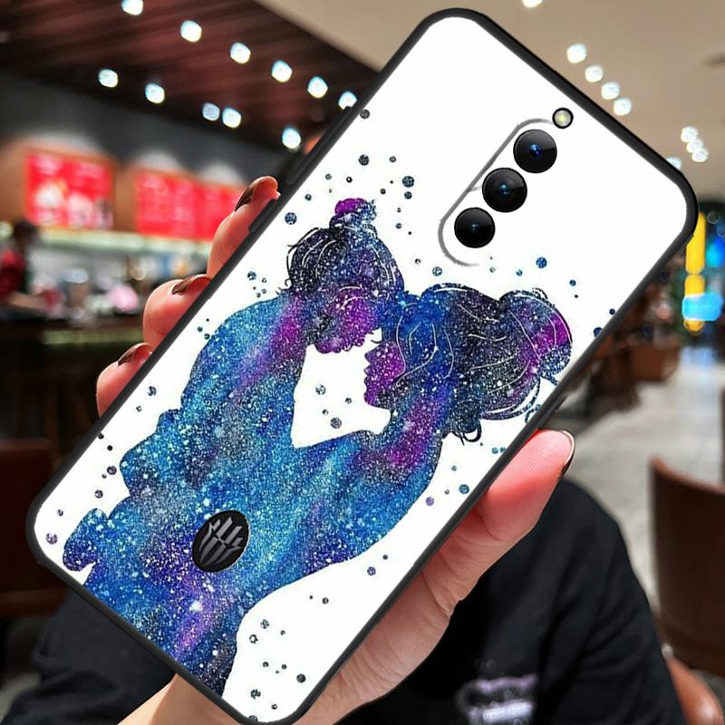 Красивый чехол Мама Дочь Сын для ZTE Nubia Red Magic 10S 10 8 9 8S 9S 11 Pro Plus 5G 6R 6 7 6S 7S Pro 10 Air