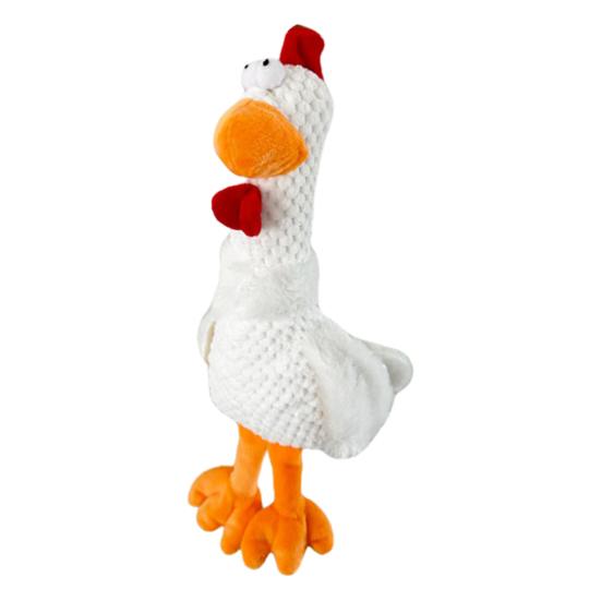 Плюшевая игрушка для собаки Интерактивная пищалка Мягкая игрушка в виде утки, кролика, осла, собаки Игрушка для жевания для собак, которые много грызут Маленькие, средние, большие собаки Любители апортировки