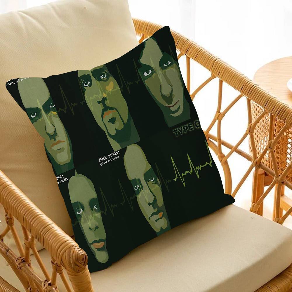 Подушка с изображением Type O Negative для Rock Band чехол для подушки мультяшный Подарок Чехол для подушки Спальня Дом Диван Стул Сиденье Декор чехол для подушки