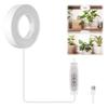 10 Dimming Levels Hanging LED Plant Light 1/2/3/4 Head Ceiling Grow Light  Indoor Plants