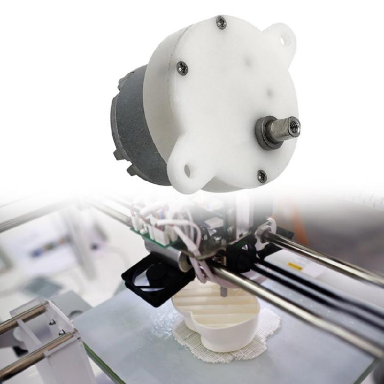 DC12V Motor Compact Design 3RPM Low Noise Easy Installation for Craft and Display Stands