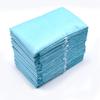 Nigf 100 Units/Pack Disposable Dental Bibs With Individual Ribbons, Blue Waterproof Leaves