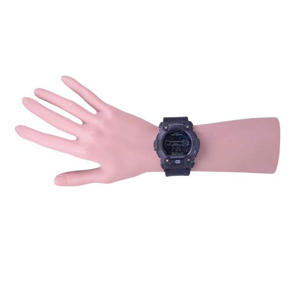 Casio Мужские часы G-SHOCK GW-7900B-1JF [MULTIBAND6] круглые, черные, из смолы, цифровые