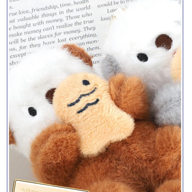 Милая обнимающаяся рыбка морская выдра брелок плюшевая кукла игрушка рюкзак подвеска украшение музей океана