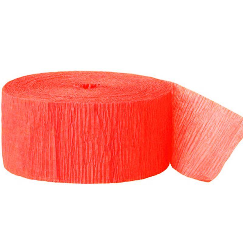 Vibrant 82ft Crepe Paper Party Streamers Roll For Birthday Wedding Hanging Decor Craft