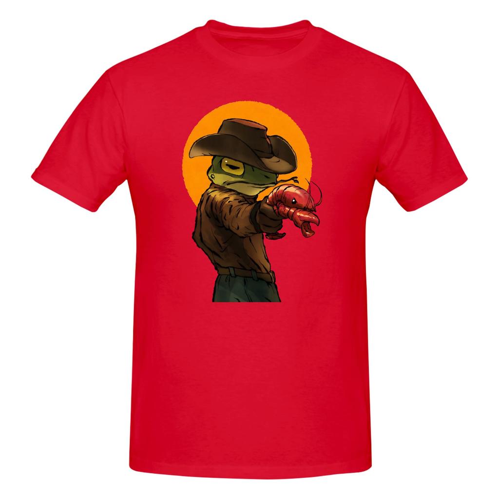Piece Cowboy Western OpenClaw Graphic Cotton TShirt Funny Frog Meme Tees Tops For Unisex