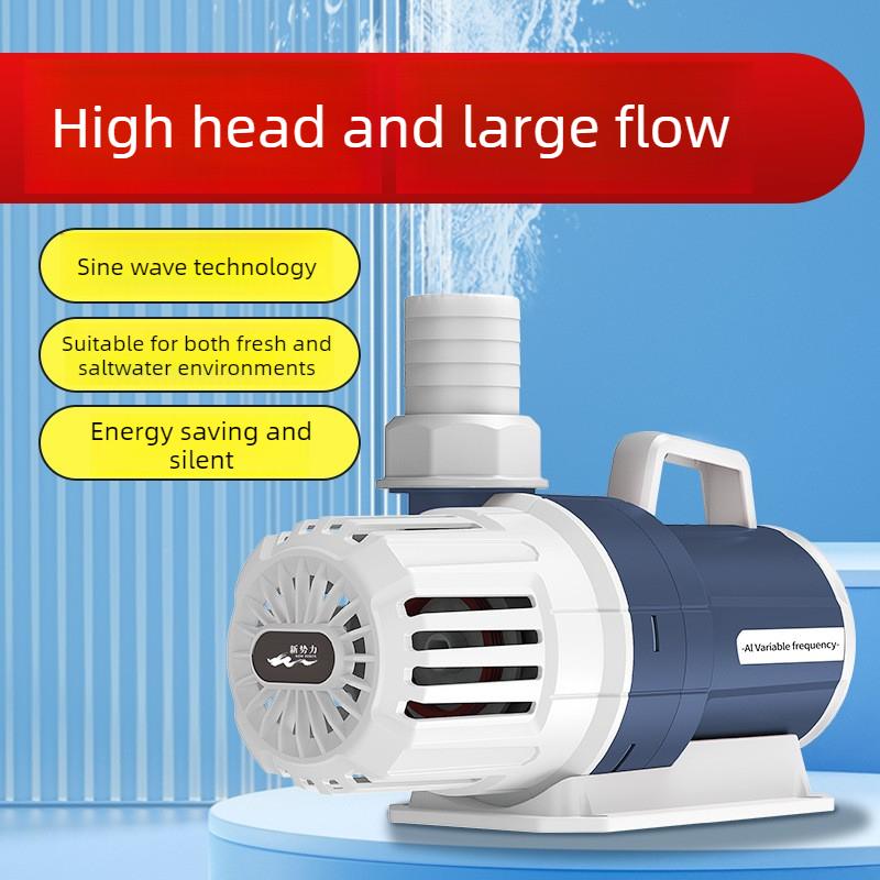 Fish Tank Water Pump Silent Fish Pond Circulation Pump Submersible Pump Large Flow Amphibious Pumps Fish Pond Filter Oxygenate