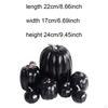 7 Pieces Faux Pumpkins Decorations Decor Crafts Artificial Ornaments for Seasonal Fireplace