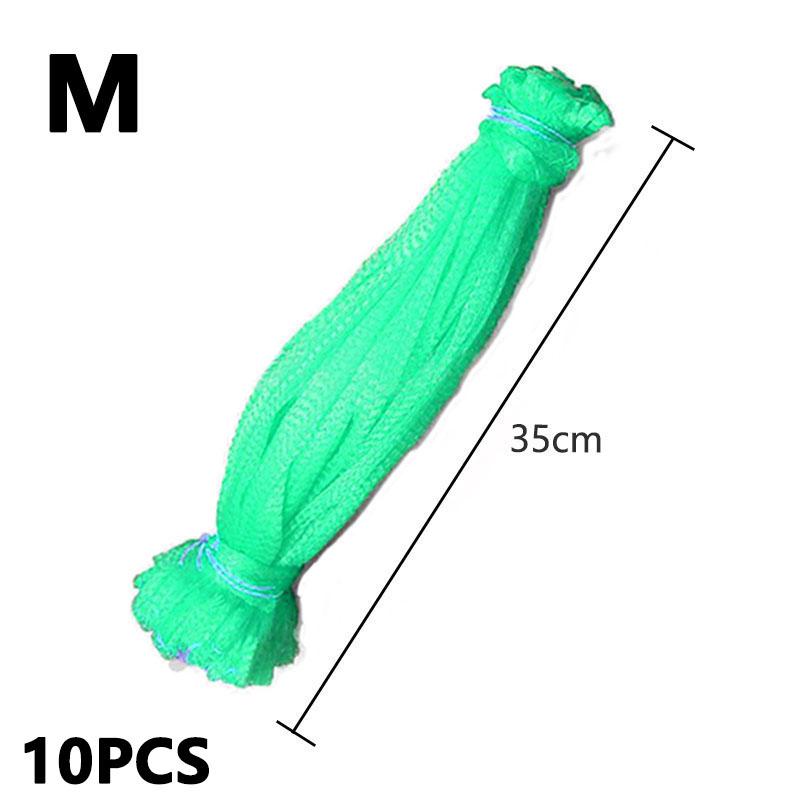 100 шт., сумка для хранения органайзера, пластиковая нейлоновая сетка, сетчатая сумка для садоводства, овощей, игрушек, фруктов
