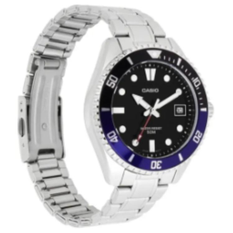 Casio Женские Черные Часы MDV10D1A2 MDV10D1A2