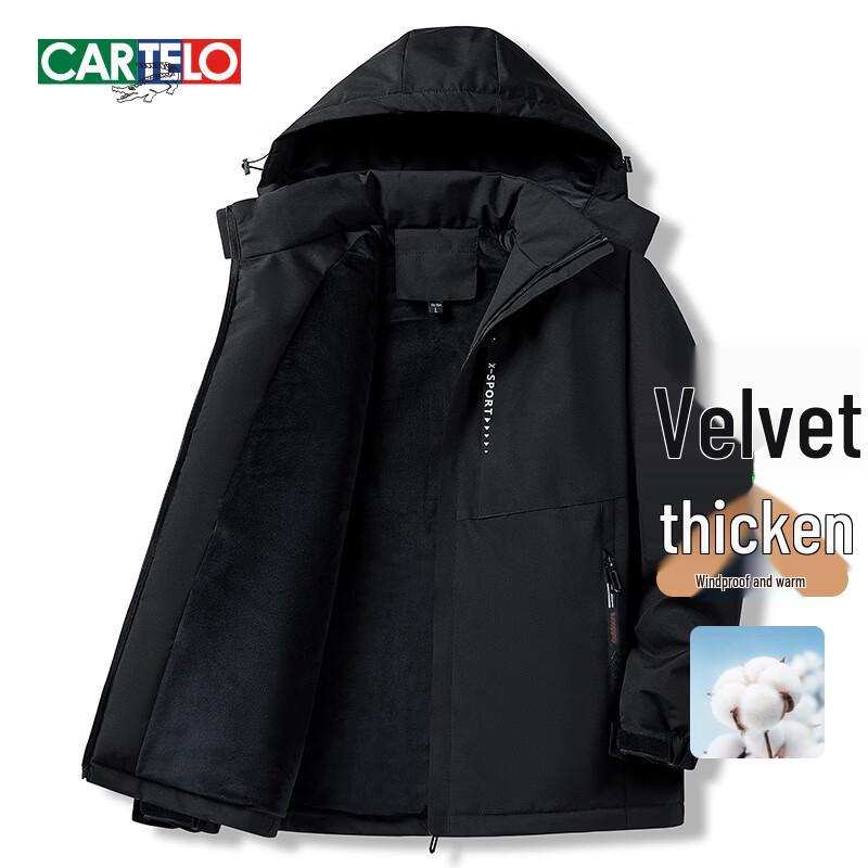 Cartelo Unisex Winter Warmth Thickened Padded Jacket