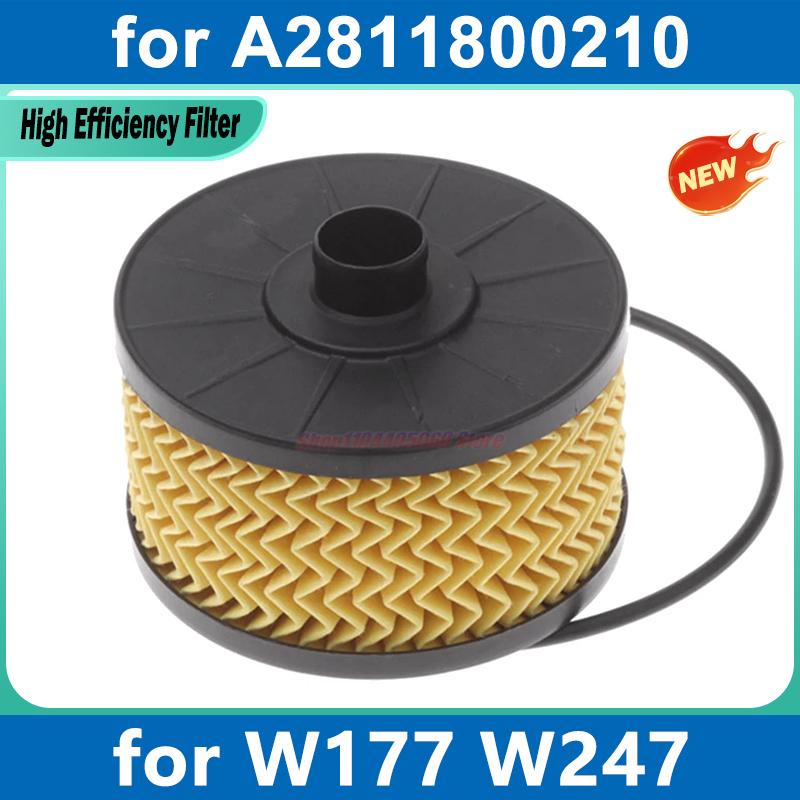 For Forfour 453 0.9T 2014~ W177 W247 CLA180 GLA200 GLB200 A160 A180 A200 A250e B200 1.3T 2018~ Car Oil Filter A2811800210