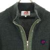 MASTER BUNNY EDITION Made in Japan wool golf Knit jacket 5 gray Men's Used