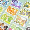 25Pcs Toys Insect Jigsaw 3D Puzzle Cards Creative Puzzle Blocks