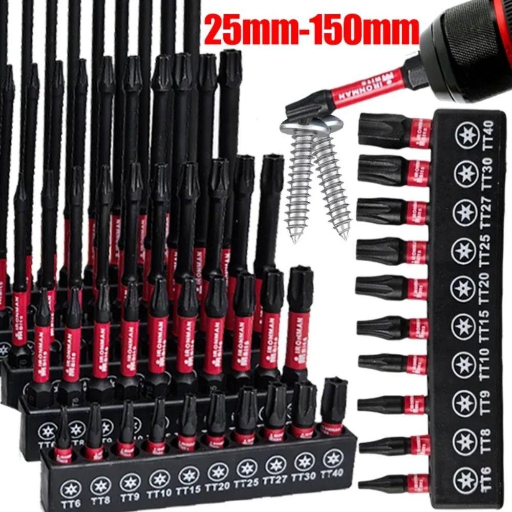 S2 Steel Impact Screwdriver Bits Batch Head Electric Drill Bit Driver For Electric Drill