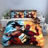 Heroes with fiery backdrop. Bedding sets Duvet cover sets Duvet covers Pillowcases(1*Duvet Cover 2*Pillowcases without duvet insert)
