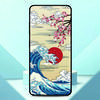 Wave off Kanagawa Phone Case For Motorola Moto G86 Power 5G Painted Back Cover For Moto G75 TPU Soft Fundas Customized Photo