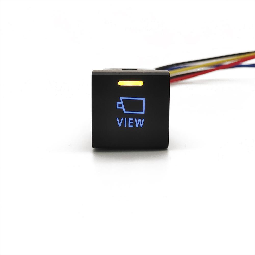 Car LED Light Seat Rearview Mirror Heated Exhaust Switch Button For Toyota Camry 2018 Rav4 Corolla Altis 2019 prado Hilux 2020