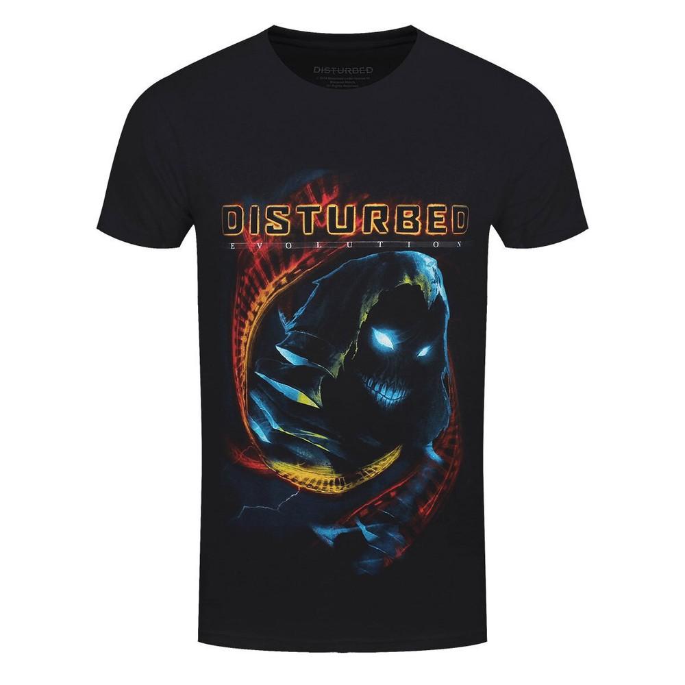 Disturbed TShirt DNA Swirl Band Official New Black Unisex T-Shirt