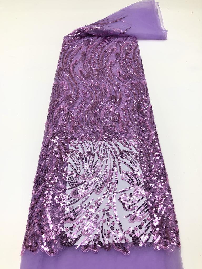 Африканское кружевное полотно с вышивкой пайетками, нигерийское свадебное 2025, высококачественное французское тюлевое кружевное полотно для свадебного платья, женское шитье