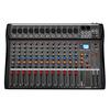 DEPUSHENG DX12 Профессиональный аудиомикшер 12-канальная студийная аудиоконсоль USB MP3-вход Фантомное питание 48 В DJ-консоль