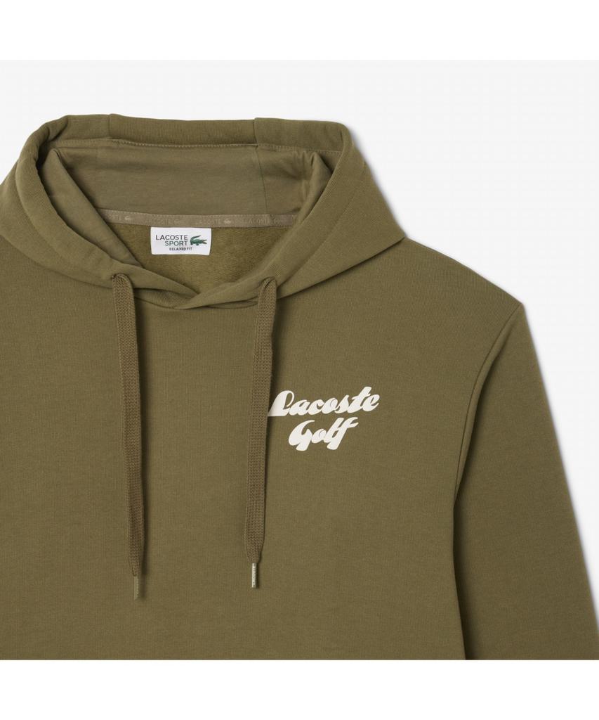 LACOSTE Men'S Golf Graphic Hooded Sweatshirt Sh4824-55N E9F