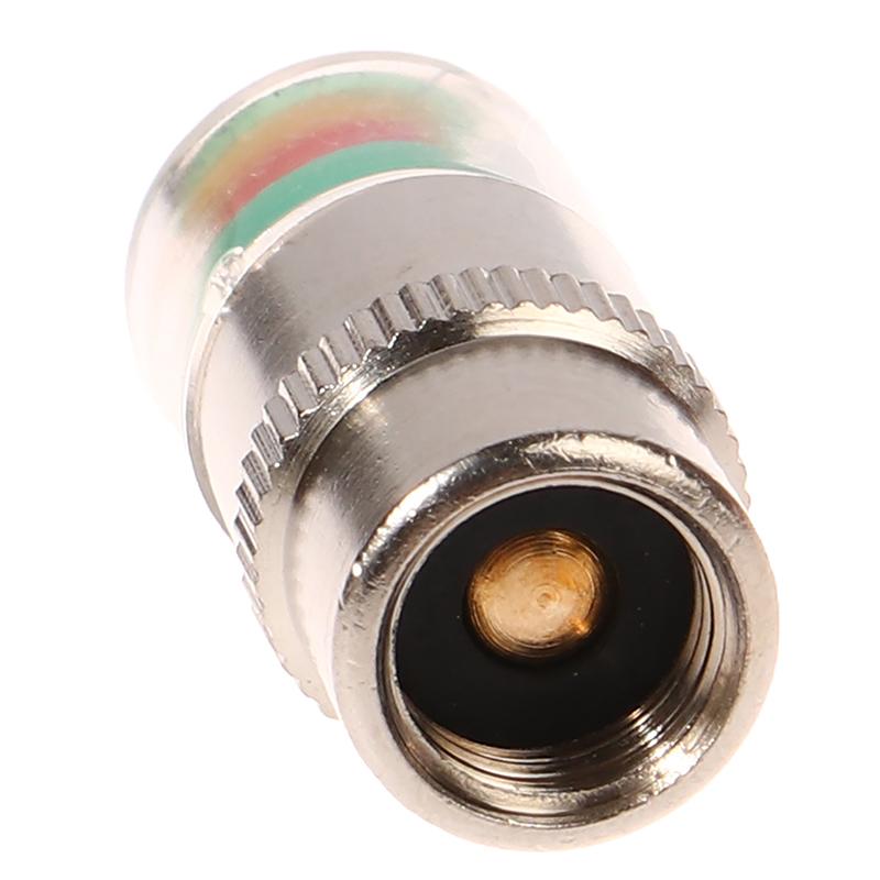 2/4 шт. Индикатор манометра для автомобильных шин, внешний датчик обнаружения клапана, универсальный тип, контроль состояния клапана, датчик крышки клапана