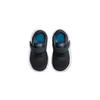 Nike REVOLUTION 4 Тканевые низкие беговые кроссовки Черно-сине-белые для младенцев и малышей 943304-016