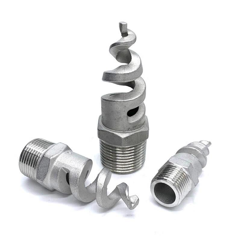 SGNFAFM Stainless Steel Spiral Nozzle Ball Valve