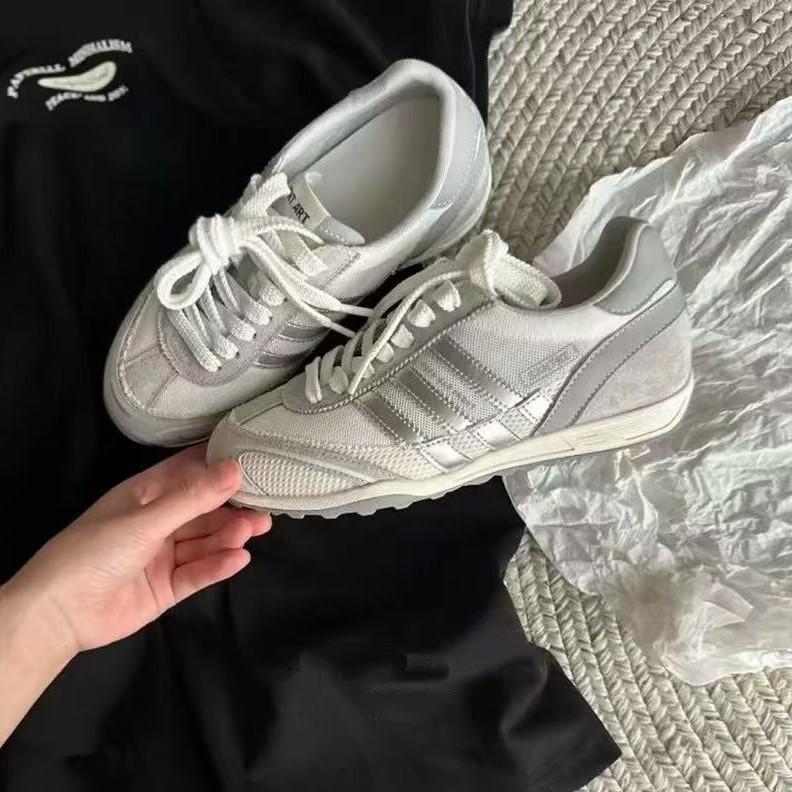 Дышащие сетчатые немецкие тренировочные туфли в балетном стиле, женские, новинка 2025 года, удобные и легкие, на мягкой подошве, спортивные и для отдыха, обувь Forrest Gump