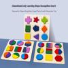 Детский пазл с алфавитом и цифрами: Развивающие блоки для раннего обучения и распознавания форм