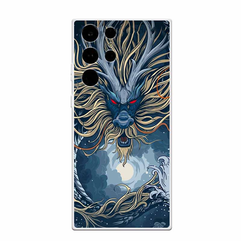 Clear Soft Case for Samsung S23 Ultra Silicone TPU Phone Back Cover for Samsung Galaxy S23 Samsung S23 Transparent Animal Coque