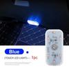 New Wireless LED Car Interior Lights - USB Chargeable Ceiling Lamp Hand Reading Light Door Light for Night Time Illumination