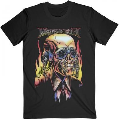 Megadeth Футболка унисекс для взрослых «Пылающий Вик»