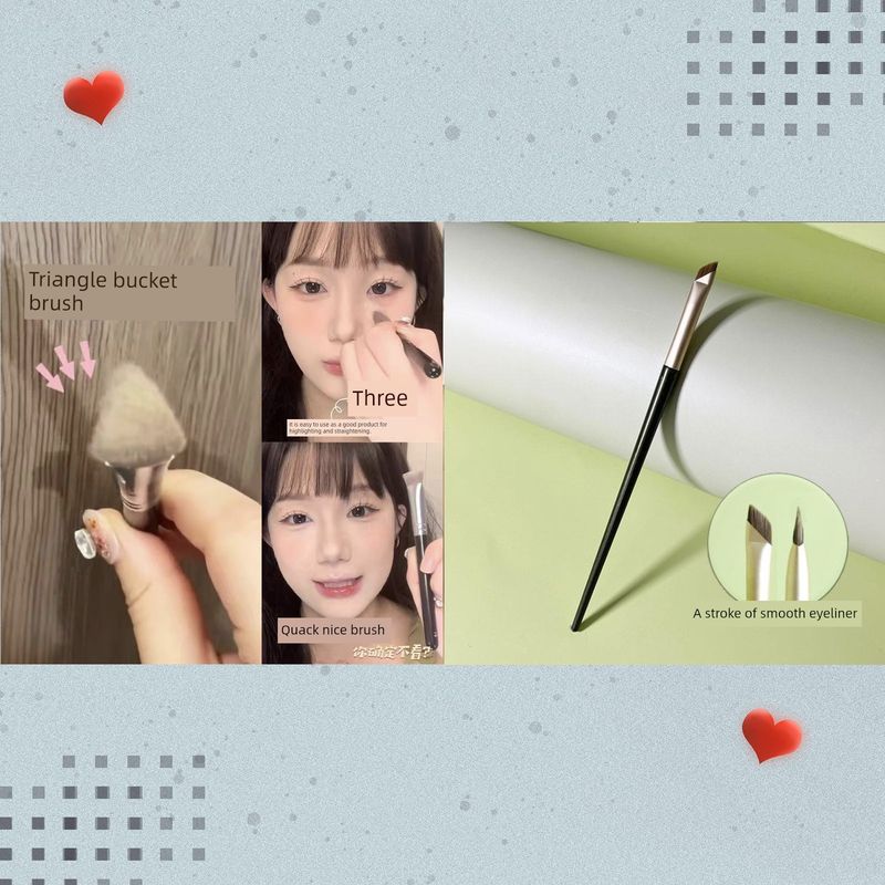 Brightening Tear Groove French Pattern Makeup Brush Concealer Highlight