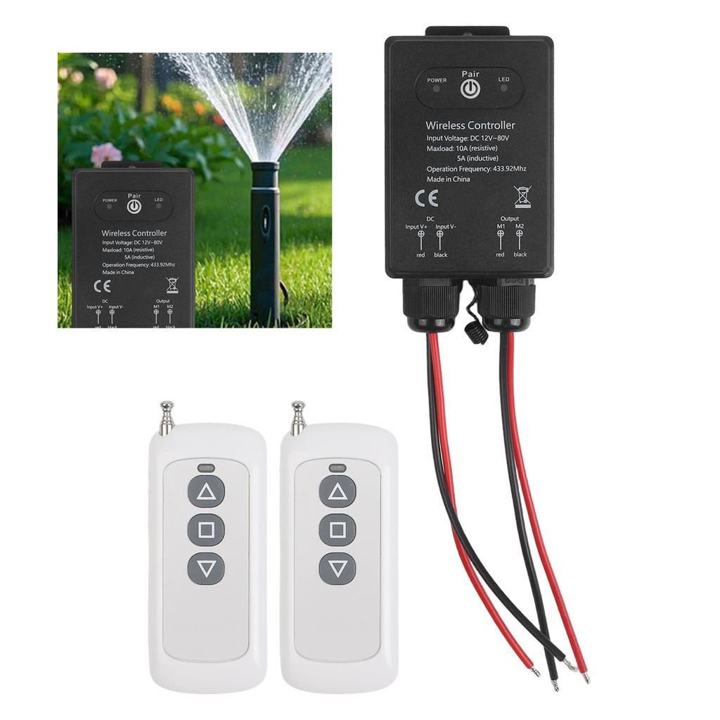 30A Switch Wireless Remote Control Switch Button 47*29*93mm Operating Temperature -30 C To 80 C For Fans For Lights