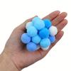 500pcs Of Pom Poms 0.39 Inch Assorted Pom Poms Suitable For DIY Art Making
