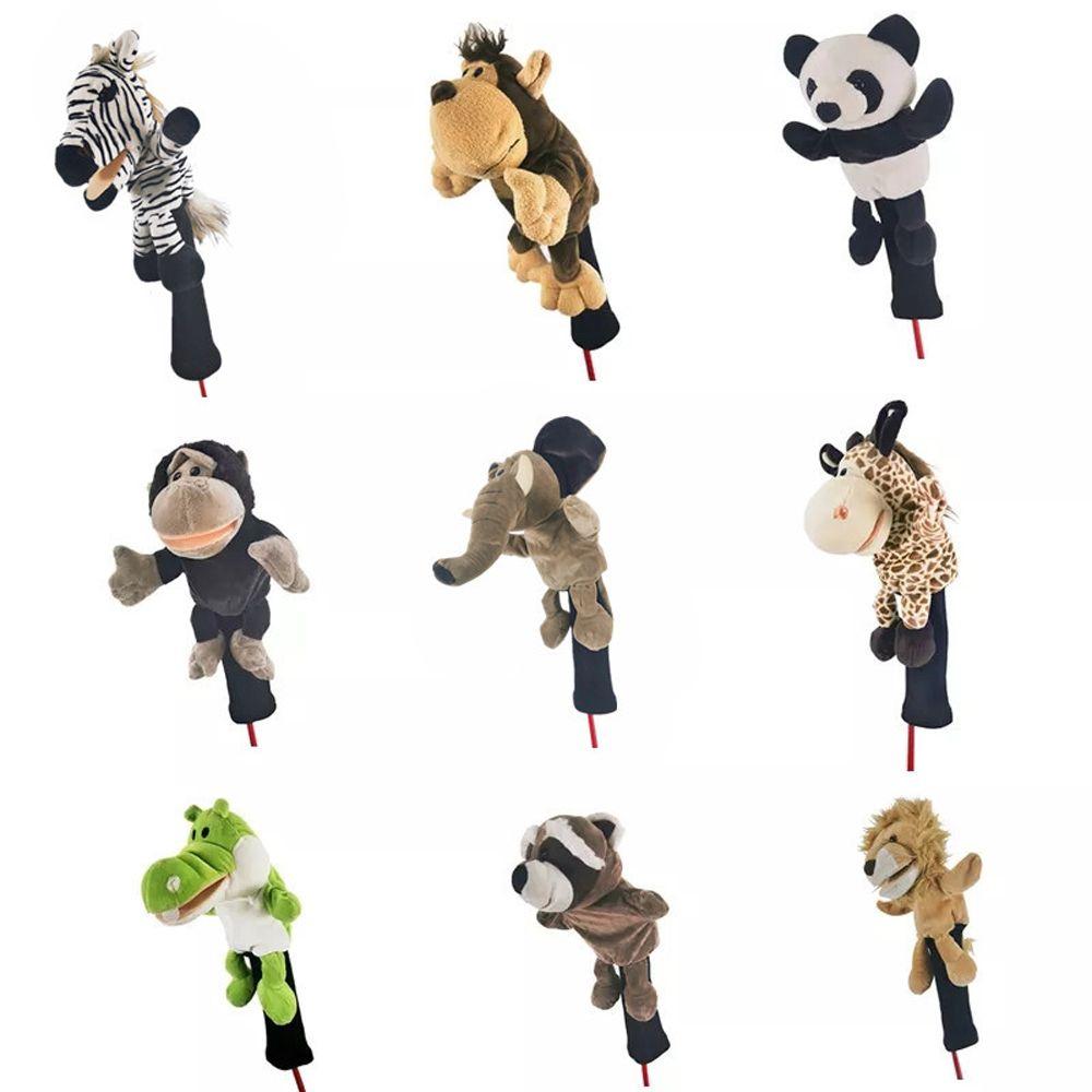For Hybrid for Driver Wood Golf Covers Animals Club Headcover Golf Head Covers Golf Club Cover