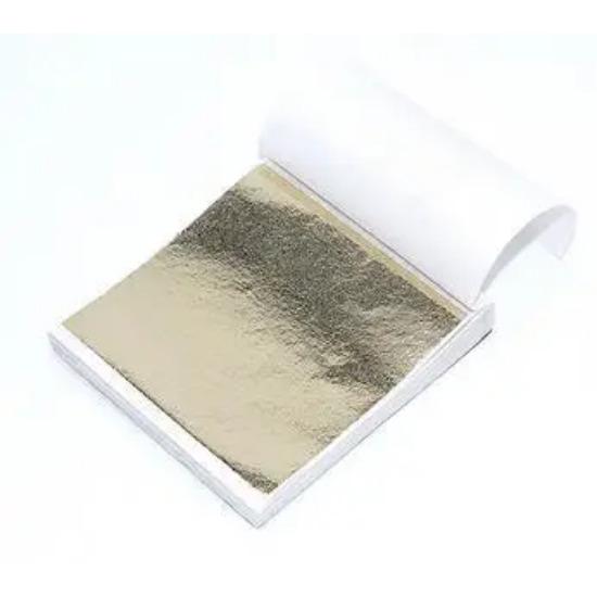 Индивидуально упакованная фольга с имитацией золотого и серебряного листа, бумага для рукоделия, эпоксидная смола, фольга для рукоделия, бумага для изготовления ювелирных изделий для ногтей