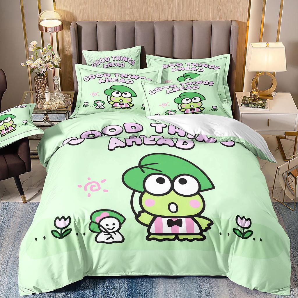 Cartoon Children'S Animation Bedding Three-Piece Set 3D Digital Printing Quilt Cover
