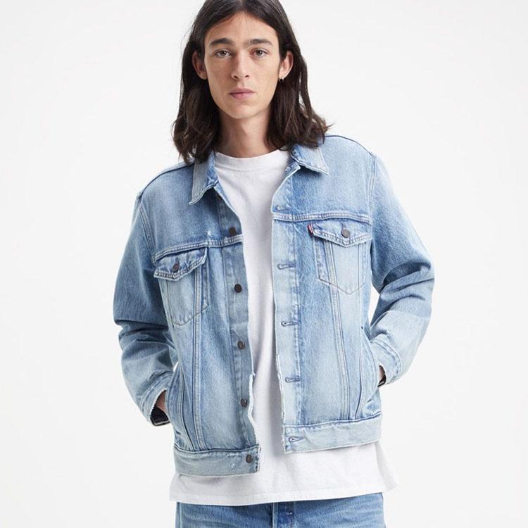 Levi's SS23 Jackets & Coats Men's Light Indigo 72334-0628