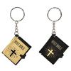 Mini Bible Keychain English Holy Bible Religious Christian Jesus New