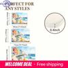 Cute Pokemon Squirtle Beach Scene Print Doormat Anti-slip Absorbent Floor Mat for Home Entrance Bedroom Living Room Decor