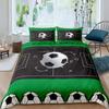 American Football Duvet Cover Set Full Size Sports Games Bedding Set Soccer Rugby Field Comforter Cover for Boys Quilt Cover Set