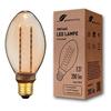 Greenandco® Ampoule À LED Décorative Style Vintage Rétro Industriel Antique Edison E27 B75 4W 200lm 1800K (blanc Très Chaud) 320°