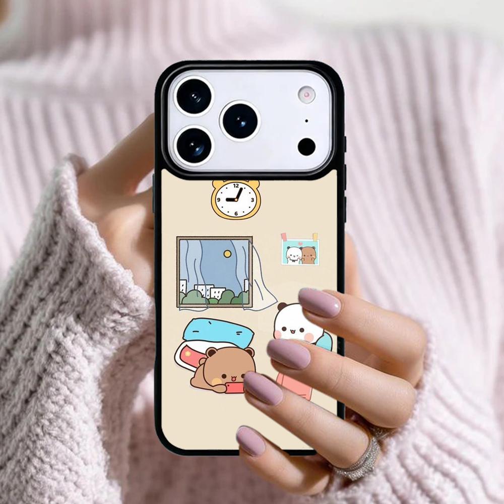 Милый Чехол BuBu DuDu для Apple iPhone 17 Air 16E 15 14 Plus 13 12 11 Pro Max Mini Funda Cover
