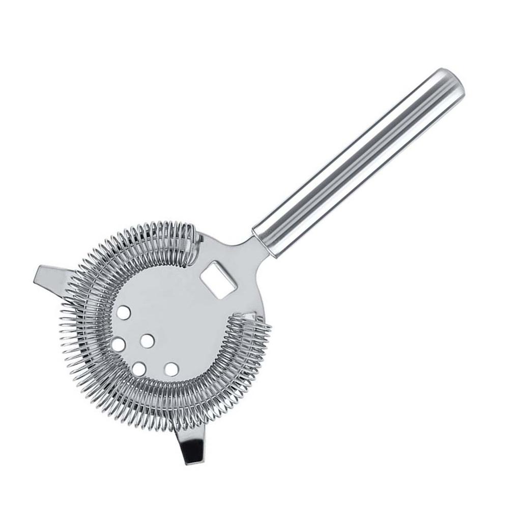 Stainless Steel Cocktail Drainer Filter Beverage Filtering Tool for Bar Restaurant 19.7*10.4cm