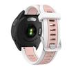 20 мм Быстросъемный двухцветный силиконовый ремешок для часов Garmin, спортивный ремешок-браслет