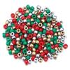 200pcs 6x9mm Mixed Color Big Hole Pony Beads Loose Spacer Acrylic Beads For Jewelry Making DIY  Hair Braids Bracelet Accessories