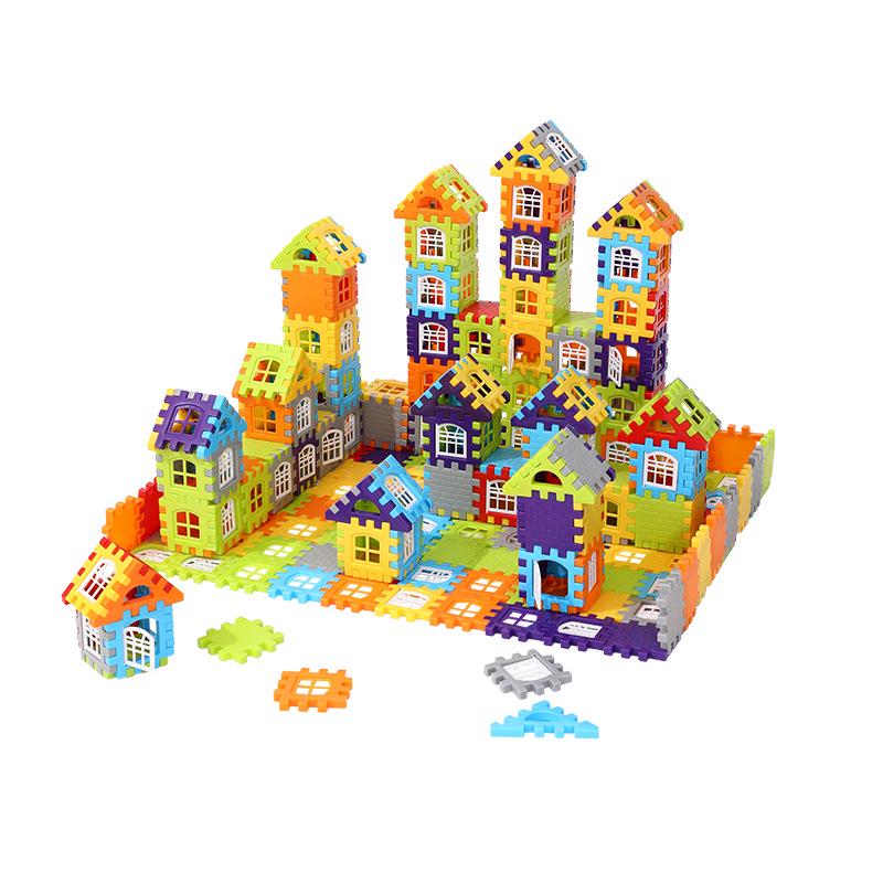 3D Puzzle Educational Building Blocks Toy for Girls & Boys Ages 3-6